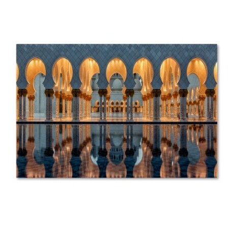 Trademark Fine Art Stefan Schilbe 'Reflections' Canvas Art, 16x24 1X03393-C1624GG